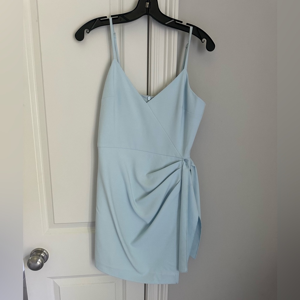French Connection Light Blue Mini Dress